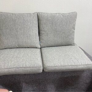 Gray patio Cushion Set